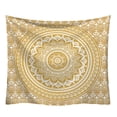 thumbnail image 2 of DODOING (10 + Types)Bohemian Mandala Intricate Floral Design Tapestry Hippie Wall Hanging Tapestry Bedspread Dorm Decor-130 x 150 cm, 2 of 2