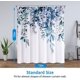 thumbnail image 5 of Cortina de Ducha Floral con 12 Ganchos, Cortinas de Ducha Impermeables de Polisilicio, Lavable a máquina, Secado rápido, 180x180cm para bañera o baño, 5 of 5