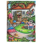 Adult Coloring: Creative Haven Home Sweet Home Coloring Book (Paperback)