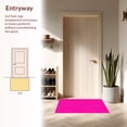 thumbnail image 3 of ODIKA 2'x3' Machine Washable Non-Slip Area Rug, Artistic Wave Ripple with Layered Curves and Gradient Tones High Traffic Rug, Pink, 334042, 3 of 7