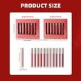 thumbnail image 3 of Matte Long-Lasting Liquid Lipstick - Non-Stick Cup - Style A - Matt Liquid Lipstick Gift Box Set That Is Not Easy to Stick to The Cup Lip GLōss 6*2Ml, 1 Set of Liquid Lipsticks, Ea Makeup Organizer, 3 of 9