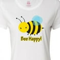 thumbnail image 4 of Inktastic Bee Happy Women's T-Shirt, 4 of 5