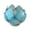 Blue, variant on Brightspot Blooming Lotus Capiz Shell Tea Light Holder in Blue