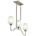 thumbnail image 2 of Kichler Lighting - Three Light Linear Chandelier - Chandelier Linear (Single) -, 2 of 4