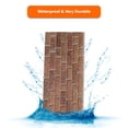 thumbnail image 6 of Izodekor 3D Brick Effect Wall Panels - Cladding, Stone Look, Styrofoam Facing for Living Room, 19x39 in, 10 Panels, Telegraph Road SL-1812, 6 of 11