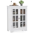 thumbnail image 1 of Costway Armoire de Salle de Bain avec Étagères Ajustables Blanc, 1 of 10