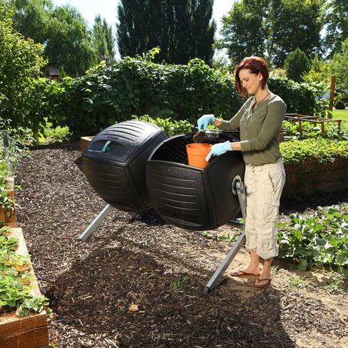 Lifetime Dual Compost Tumbler, 60072 by Lifetime Products