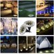 thumbnail image 4 of Luces solares al aire libre Paquete de 8 luces solares LED Luces de decoración de jardín IP65 a prueba de agua, 8 luces LED con panel solar para Path Terrace Place kaili Sencillez, 4 of 4