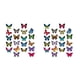 thumbnail image 2 of Inteprter Pegatinas de mariposa para ventana, adhesivos anticolisión para ventana, calcomanías reutilizables, película para vidrieras No.1 2piezas Inteprter CBP441474, 2 of 6