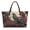 Black - Crow Moon Flower, variant on ZUXONGSY American Flag Cow Skull Print Tote Bag for Women Travel Tote Handbag Top Zipper Shoulder Purse Large Capacity Pu Leather Commuter Bags