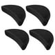 thumbnail image 3 of Healifty 2 Pairs Sponge Toe Plug Foot Brace Shoe Inserts Unisex Shoe Fillers for Better Fit One Size (Black), 3 of 5