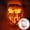 Orange, variant on LED Halloween Mask Light Up X-Eye Scary Purge Mask for Adults Teens Horror Cosplay