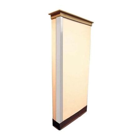 Corner Guard, Flame Retardant, White, 3"W X 48"H CGTWH3X3