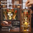 thumbnail image 3 of Kit Book Nook MiniCity Beyond Library con luz LED y funda antipolvo, 3 of 6