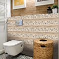 thumbnail image 2 of Kitchen Stickers Wood Grain Pebbles Adhesive Backsplash For Kitchen PVC Waterproof Wall Tiles Bathroom Wall Stickers Tile Stickers, 20 Pieces (20X20cm), 2 of 5