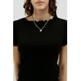 thumbnail image 2 of Vertige Adaptive Women's Ribbed T-Shirt, 2 of 5