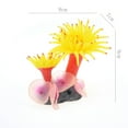 thumbnail image 7 of SPRING PARK Silicone Artificial Coral Water Flower Resin Craft Plants Aquarium Decor Fish Tank Ornament, 7 of 7