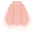 thumbnail image 2 of Womens MiDi Skirt High-Waist Tiered Tulle Skirt Spring Summer Party Skirt, 2 of 3