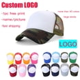 thumbnail image 2 of Spring Summer Adult Men Casual Mesh Baseball Caps Print DIY Custom Logo Design Snapback Hats Casquette Gorros Beach TruckerLogo Print Gao Jinjia LED, 2 of 2