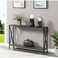 thumbnail image 6 of Tucson Console Table with Shelf, Gray, 6 of 6