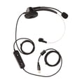 thumbnail image 4 of Auriculares de negocios ENC reducción activa de ruido auriculares de teléfono con Control de silencio ajustable de volumen de un solo oído, 4 of 14