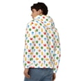 thumbnail image 4 of Naloa Undersea Animals Men’s Hoodies, Zip up Hoodie, Sweatshirts,Hoodies for Men Sizes S-3XL-X-Large, 4 of 5