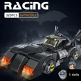 thumbnail image 6 of City Speed Champions Black Sports Car Model Assembling Building Blocks， Technical Racing Car Bricks Creativity Kid Toys Gift Set, 6 of 9