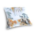 thumbnail image 2 of EREHome Waterfall Throw Pillow Case Vintage Cushion Cover 18x18 inches, 2 of 4