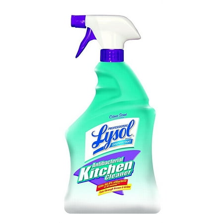 Professional Lysol Antibacterial Kitchen Cleaner Spray, 32oz