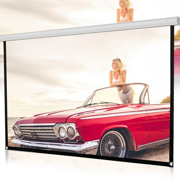 TIMIFIS HD Projector Screen 4:3 Home Cinema Projection Portable Screen92inch Gift