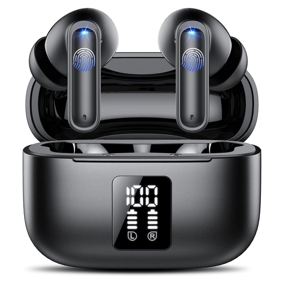 AI Translation Earbuds 0.3s Real Time Translator, 164 Languages, ANC & Bluetooth Headphones 6.0 with Clear Calls, 35H of Playtime, Smart AI Wireless Earbuds for Travel, Meetings & Learning