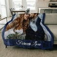 thumbnail image 6 of Custom Blankets with Photos Personalized Couples Gifts Customized Picture Blanket I Love You Gifts Birthday Gift for Wife Husband Girlfriend Boyfriend, 6 of 6