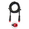 thumbnail image 1 of GLFILL Signal Line Extension Cord 2 3 4 5 Cable Julet Connector New Pin Plastic Steel Replacement Signal Connector Display 2pin Male, 1 of 9