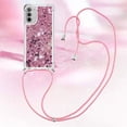 thumbnail image 2 of Funda FOXDOCK para Motorola Moto G 5G 2022 con Cuerda Ajustable, Brillo Líquido, Protección Antigolpes y Lente – Ideal para Regalo, 2 of 6