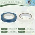 thumbnail image 2 of Uxcell Grip Fishing Tape, Racquet Finishing Tapes Racket Accessories Sticky Seal - Fitting for (Tennis, Badminton, Squash), 2 Pack & 32.8ft & Blue/White, 2 of 7