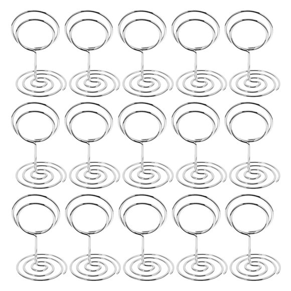 Nestingho 31Ud Sujetadores De Carteles Para En Metal Plateado Para Bodas Y Fiestas