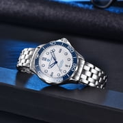 PAGANI DESIGN Men's Automatic Watches 42mm Stainless Steel Sports Waterproof Wrist Watch for Men with Japanese Movement Ceramic Bezel