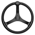 thumbnail image 2 of Schmitt & Ongaro Primus Wheel 13.5" Black 3/4" Tapered Shaft w/Knob Finger Grips - Black Powder Coat, 2 of 2