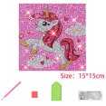 thumbnail image 1 of Kits de pintura de diamantes por números, ciervo, unicornio, búho, diamantes de imitación de cristal, pinturas bordadas, imágenes, manualidades artísticas para niños, 1 of 5
