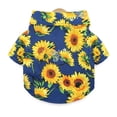 thumbnail image 1 of Zhuge Camiseta para perros y gatos, camisetas transpirables para mascotas, sudadera para cachorros, ropa para perros, prendas de vestir, abrigos para perros pequeños, medianos y gatos, S, A32, 1 of 4
