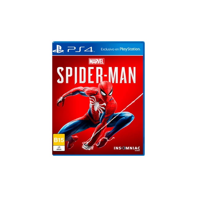Videojuego de acción Spider Man para PS4 Sony