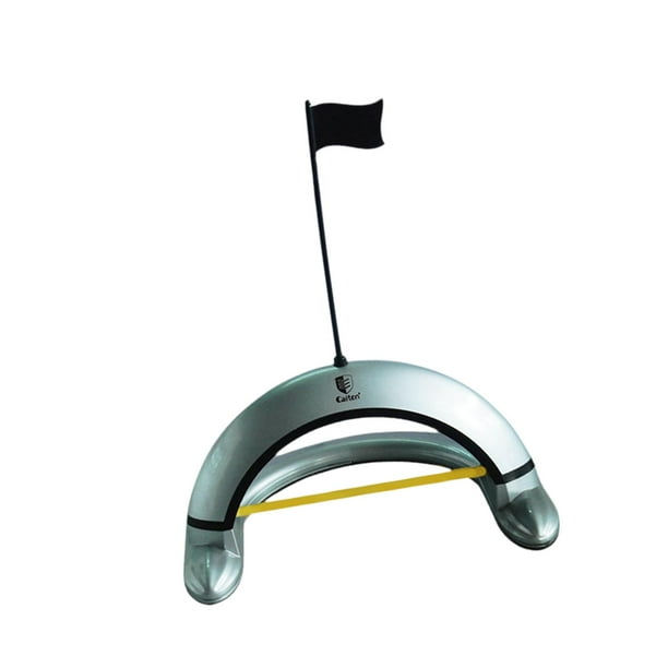 Puerta de golf de metal para mejorar el golpe. Herramienta para practicar golf. Ayuda para golf. Astilla