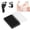 Black, variant on BIMZUC Meaningful Baby Hand Foot Print Pad Blue 3.7 x 2.6 in / 9.3 x 6.5 cm Easy Cleaning Stamp Ink Kit