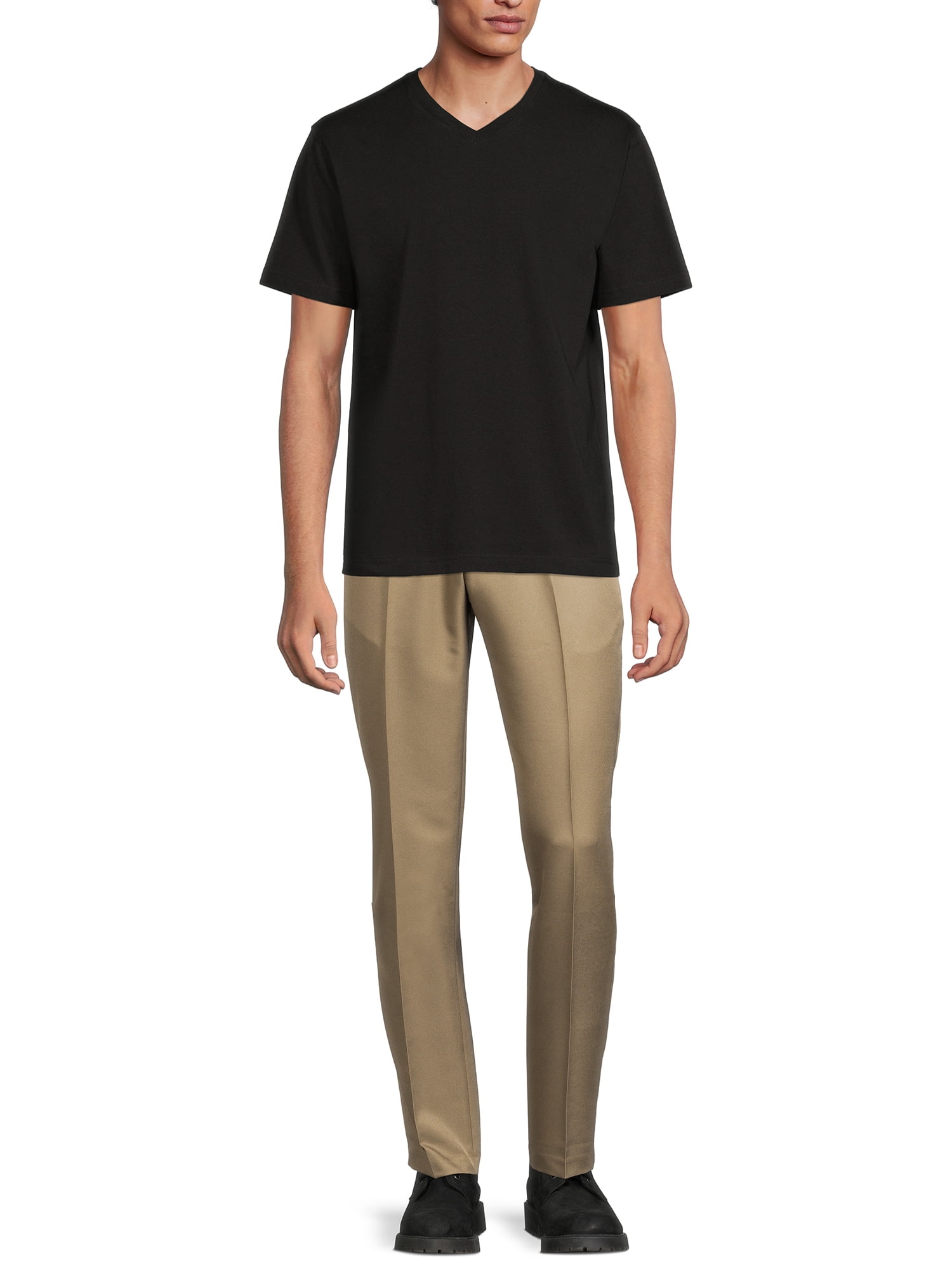 George Men’s V-Neck T-Shirt with Short Sleeves