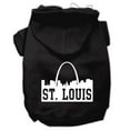 thumbnail image 3 of Mirage Pet St Louis Skyline Screen Print Pet Hoodies Red Size XXXL, 3 of 10