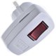thumbnail image 2 of European standard 16A socket with red switch, European two 2-pin 4.8-pin two-pole plug 440V or more, 2 of 3