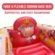 thumbnail image 3 of Bañera inflable para bebés Disney Princess con bolsillos de almacenamiento, 3 of 6