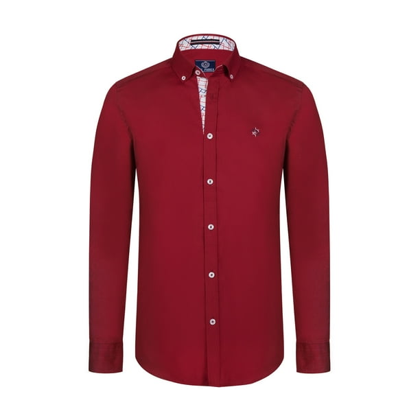 Paul Parker Chemise Jameson a Bordeaux Walmart