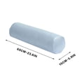 thumbnail image 2 of Qwtwty Couch Pillows Cylindrical Pillow Solid Color Velvet Foot Beauty Foot Headrest Neck Protection Waist Protection Sofa Cushion Candy Pillow, 2 of 2