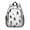 Black Cat and, variant on Black Cat and Dot Pink Pattern Backpack for School, Cute School Bag with Adjustable Shoulder Straps and Padded Back, 15"x11.42"x5.5"